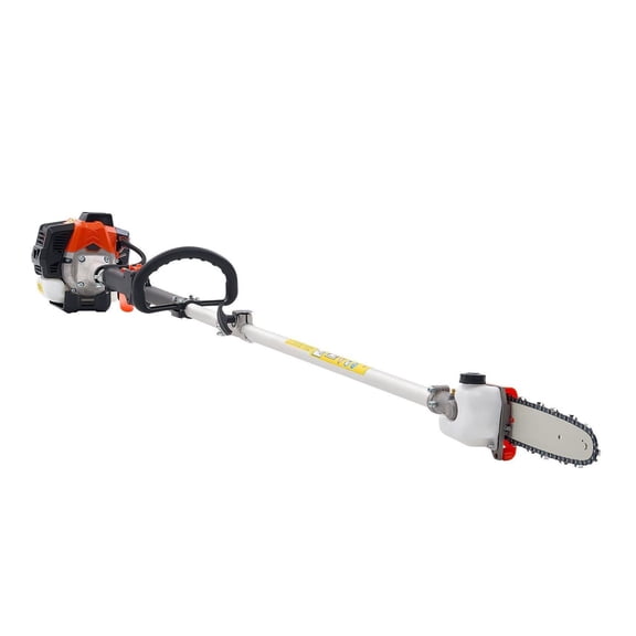 Gas Pole Saw 25CC, 8 Inch Extendable Tree Pruner, Cordless Gas Chainsaw for Tree Trimming, 6.5-9ft Adjustable Pole Saw, Powerful Pruning Saw
