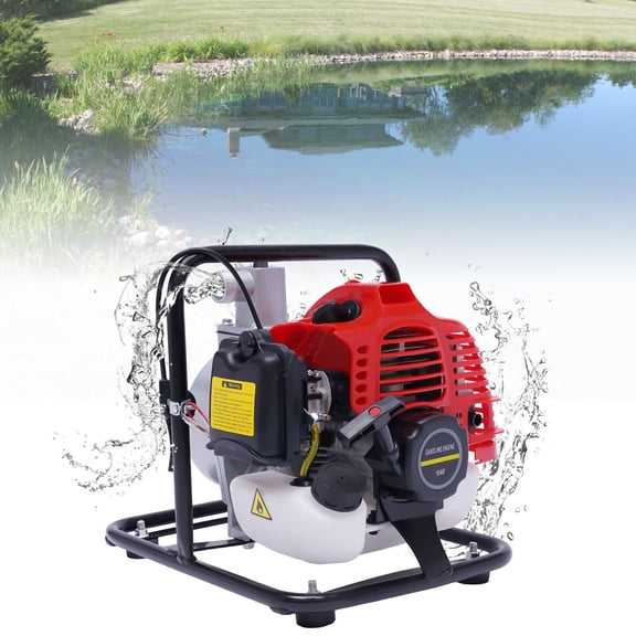 Mkyiongou 8149, 2HP, Red, 2Stroke Petrol Water Transfer Pump