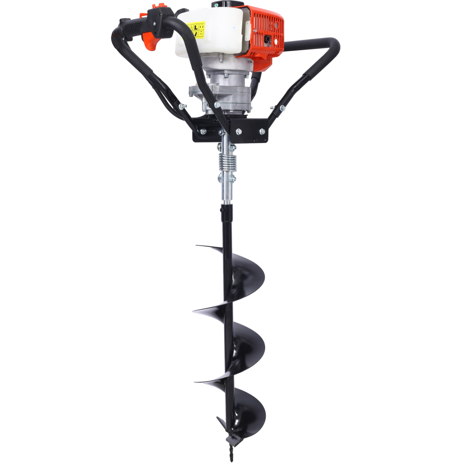 Gas Powered Post Hole Digger with Powerful 43cc Engine Includes 6&8