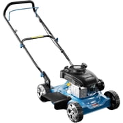 Gas Powered Push Lawn Mower, 20-Inch Cutting Deck, 144cc 4-Stroke Engine, 2-in-1 Side Discharge & Mulching, Lightweight Design for Small Yards Under 1/4 Acre