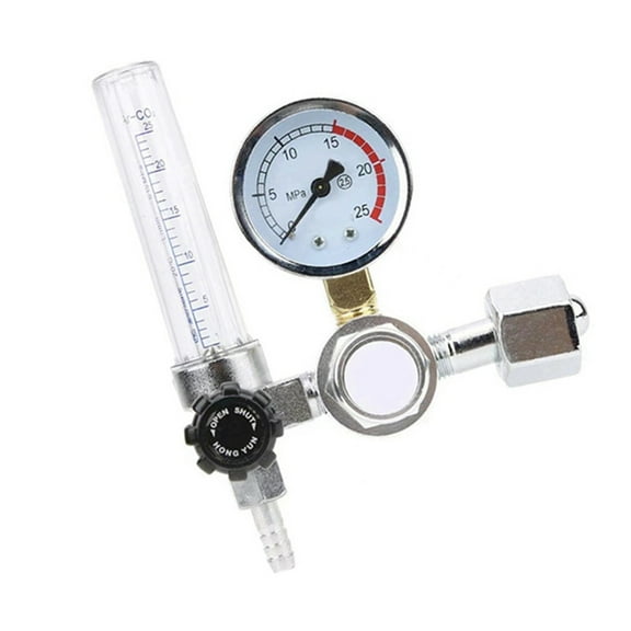 Gas Pressure Reducer Reducing Valve Steel Cylinder Gas Cylinder Pressure Reducing Valve 0-25Mpa Arc Welding Gas Meter
