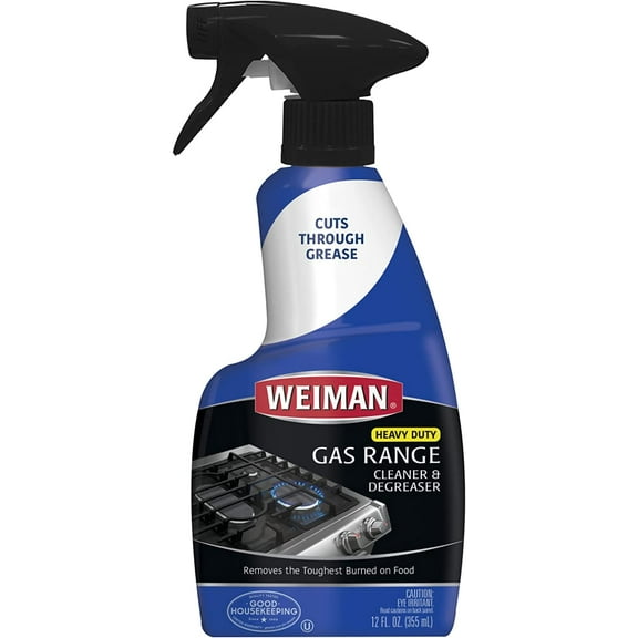 Gas Range Cleaner and Degreaser, Single, Lemon, 1 Count