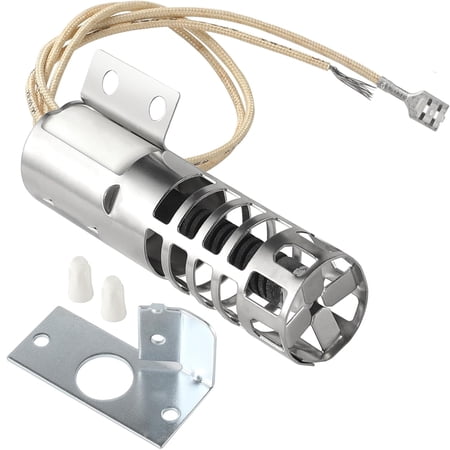 Gas Range Oven Igniter WB2X9154 Compatible with GE Round Gas Range Igniter Replacement Parts WB13K10027 WB13K3 PS243425 AP2014008 GR403(3-1/2 Inches long 120V 2.5-3.0 A)