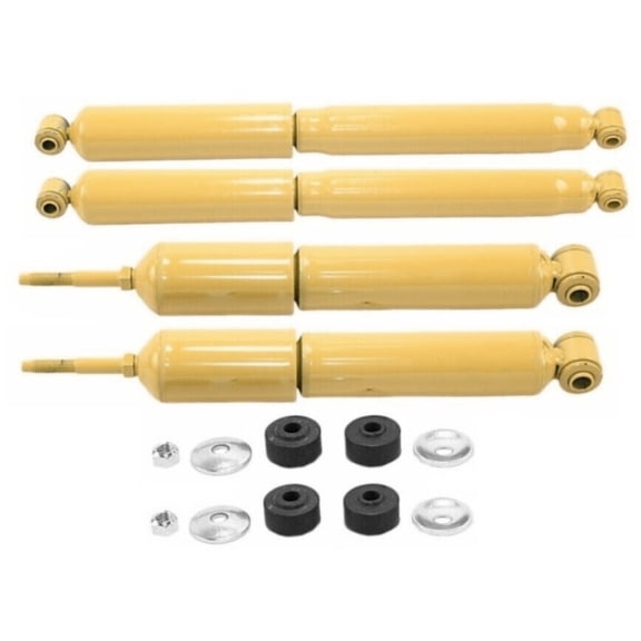 Gas Set Of 2 Front & 2 Rear Shocks For Dodge Ram 1500 Ram 2500 Ram 3500 2WD