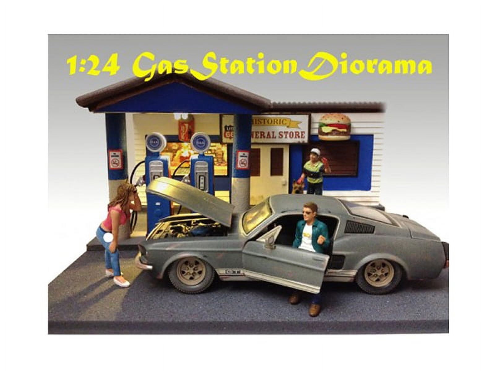 Gas 1:24 Diorama American Dioram Station Gas 1:24 Diorama American ミニカー Station 【公式通販】 Dioram ミニカー