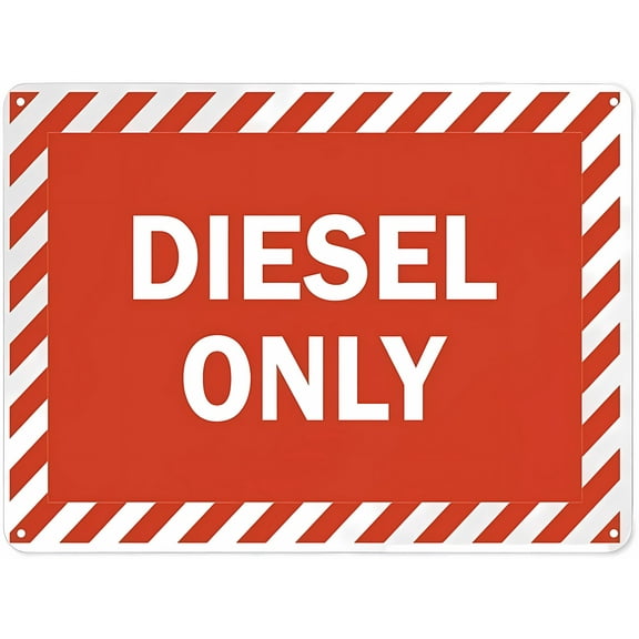 Gas Station Only Traffic Sign 8"x12" - Aluminum Safety Tin Road - For Fuel Station Convenience Store