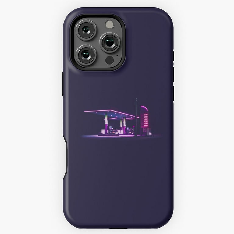 Gas Station Retro Vintage Americana Phone Case for iPhone 16 15 14
