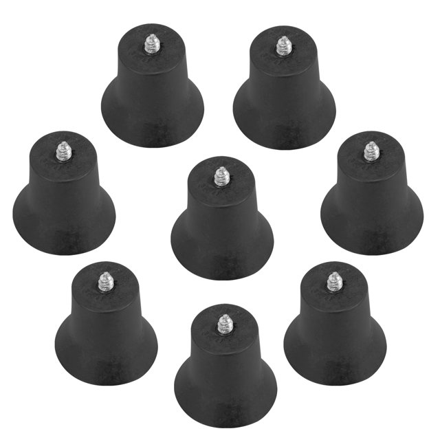 Gas Stove Foot Mat Stable Burner Pad Rubber Feet for Grate Metal Replaceable Stoves 8 Pcs