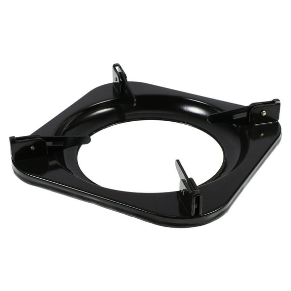 BRIGHTFUFU Heat Resistant Gas Cooker Rack Black 1Pcs 7.6X7.6X1.2In