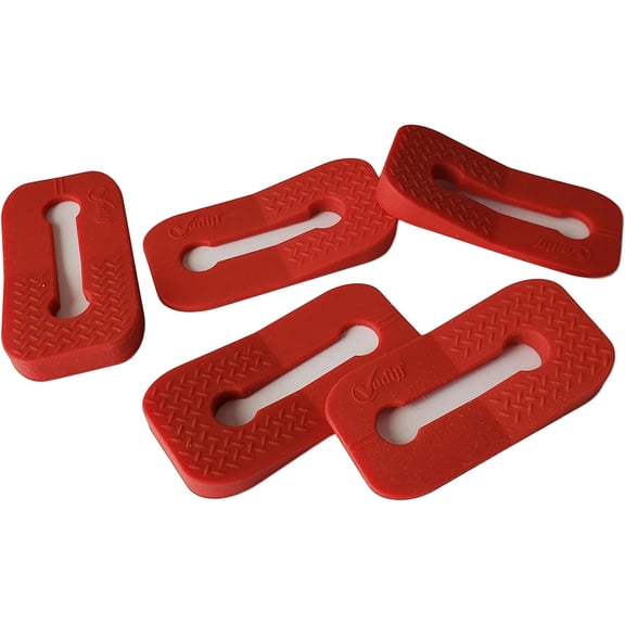 Gas Stove Knob Locks - 5Pcs Baby Proofing Protectors for Gas Stoves - Red