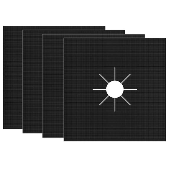 Gas Stove Protective Mats Multipurpose for Restaurants Canteens 4/16PCS Reusables