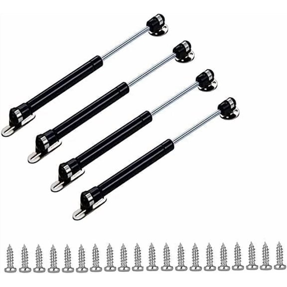 Gas Strut 50N Gas Strut 6 Inch Gas Strut Cabinet 50N/11lb 6 Inch Gas Spring Gas Shocks Lift Supports Lid Stay,Black 4 Pcs$$Tools & Hardware Other