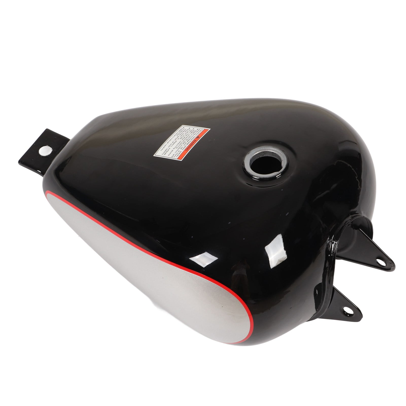 Gas Tank, Motorcycle Fuel Tank 3.4 Gallons For Motorbike