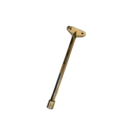 Gas Valve Key - Plated Brass - 0.31 in. - Durable Steel Construction