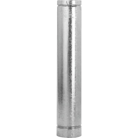 Selkirk Sport Gas Vent Chimney Pipe, Type B, 5-In. x 3-Ft. Residential Use, Standard Application