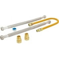 Gas Water Heater Installation Kit, 18 Inch Corrugated Stainless Steel