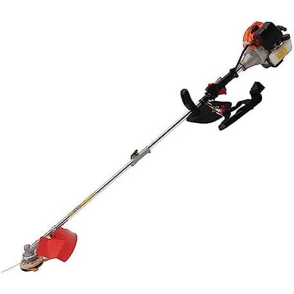 Gas Weed Wacker Weed Eater 33cc 2 Stroke, Gas Weed Trimmer with 2 Blade Heads and Carrying Strap, Gasline Edgers for Lawns Garden, Single-Cylinder Air-Cooled$$Garden &