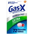 thumbnail image 1 of Gas-X Extra Strength Chewable Gas Relief Tablets With Simethicone 125 Mg for Bloating Relief, Cherry - 72 Count, 1 of 13