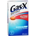 GasX Softgels Ultra Strength 18 Soft Gels (Pack of 4)