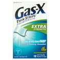 thumbnail image 1 of Gas-X Thin Strips Extra Strength Peppermint Individually Packed Strips, 18 count, 1 of 5