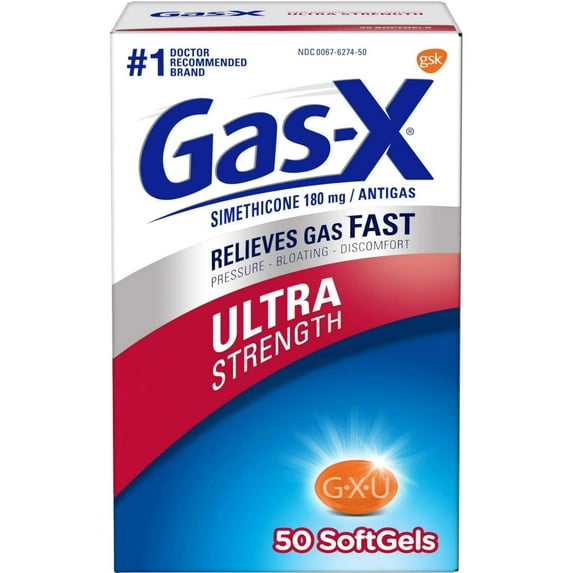 Gas-X Ultra Strength Softgels 50 ct