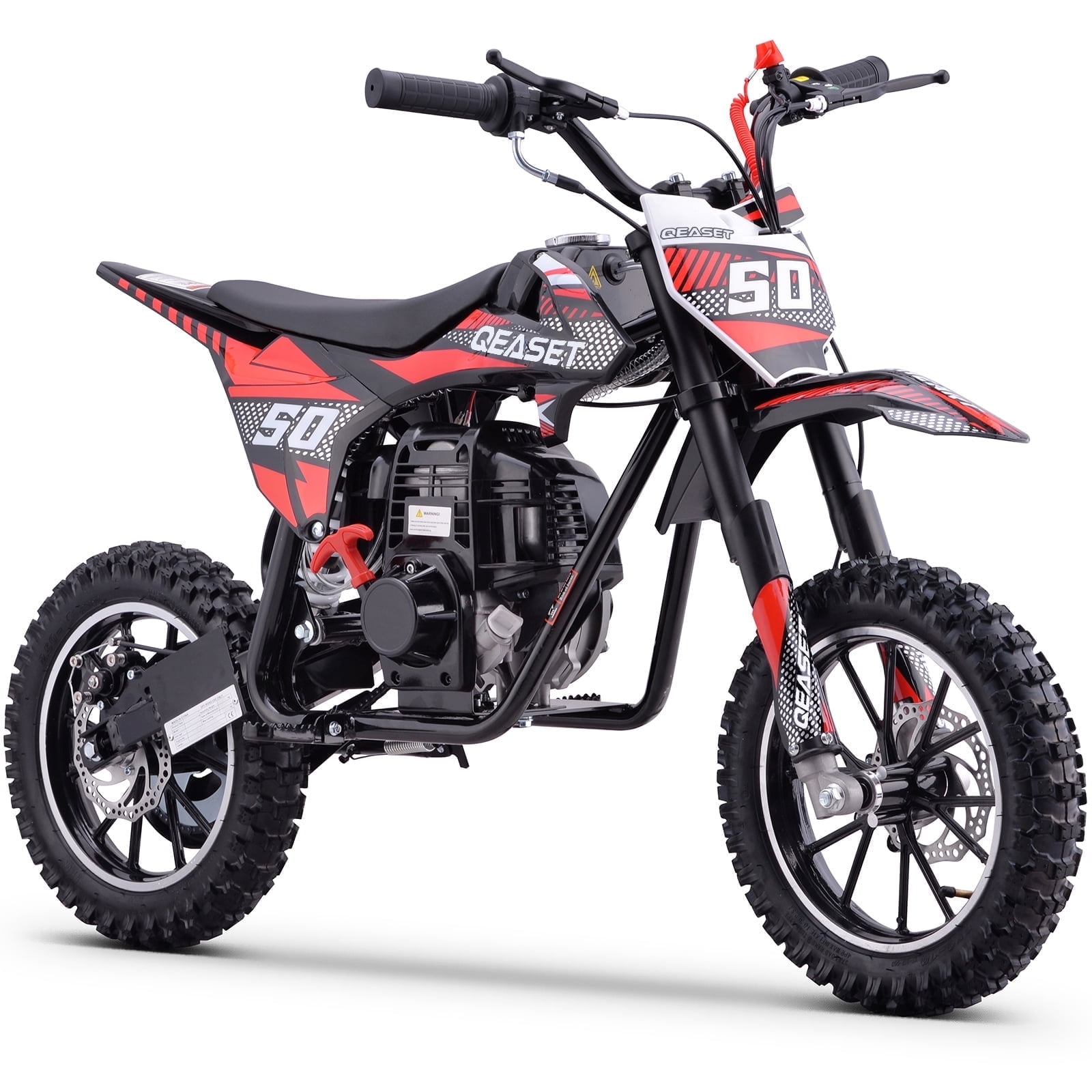 【新品未使用】Fun and Adventures DWE MotoTec DB02 50cc 2-Stroke Gas Dirt Bike - Starter Kids