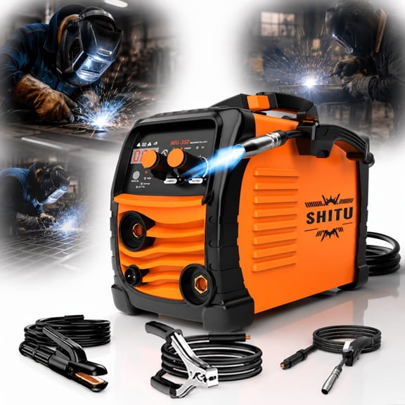 Gas-free Welding Is Super Convenient! MIG-300 Dual-voltage Handheld Welding Machine - Portable Without Gas + Spot Welding Gun with Dual Functions - Solid Wire Suitable for Home
