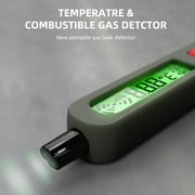 Gas tester,Portable Combustible Meter Temperature Test And Test And Sound With Temperature Test Combustible Leak Natural Combustible Tester Combustible Meter With Natural Tester Portable