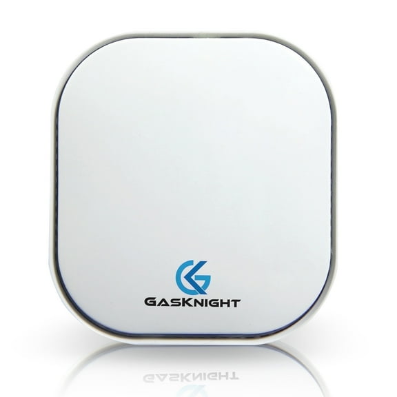 GasKnight Natural Gas Detector & Propane Detector. Natural Gas Leak Detection and Monitor for Home, Kitchen, Camper, Trailer or RV. Plug-In Gas Leak Sensor for LPG, LNG, Methane & Butane Gases