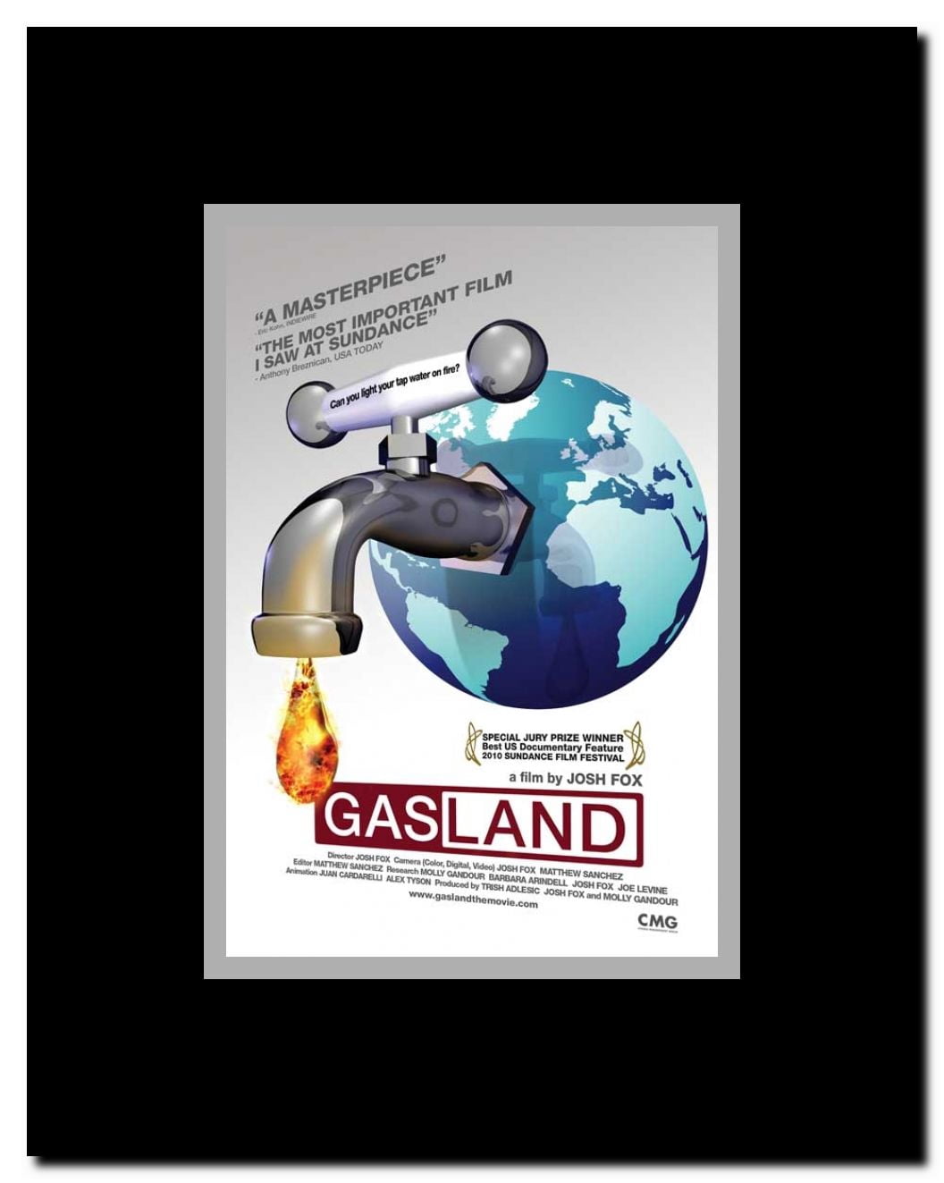 GasLand Framed Movie Poster