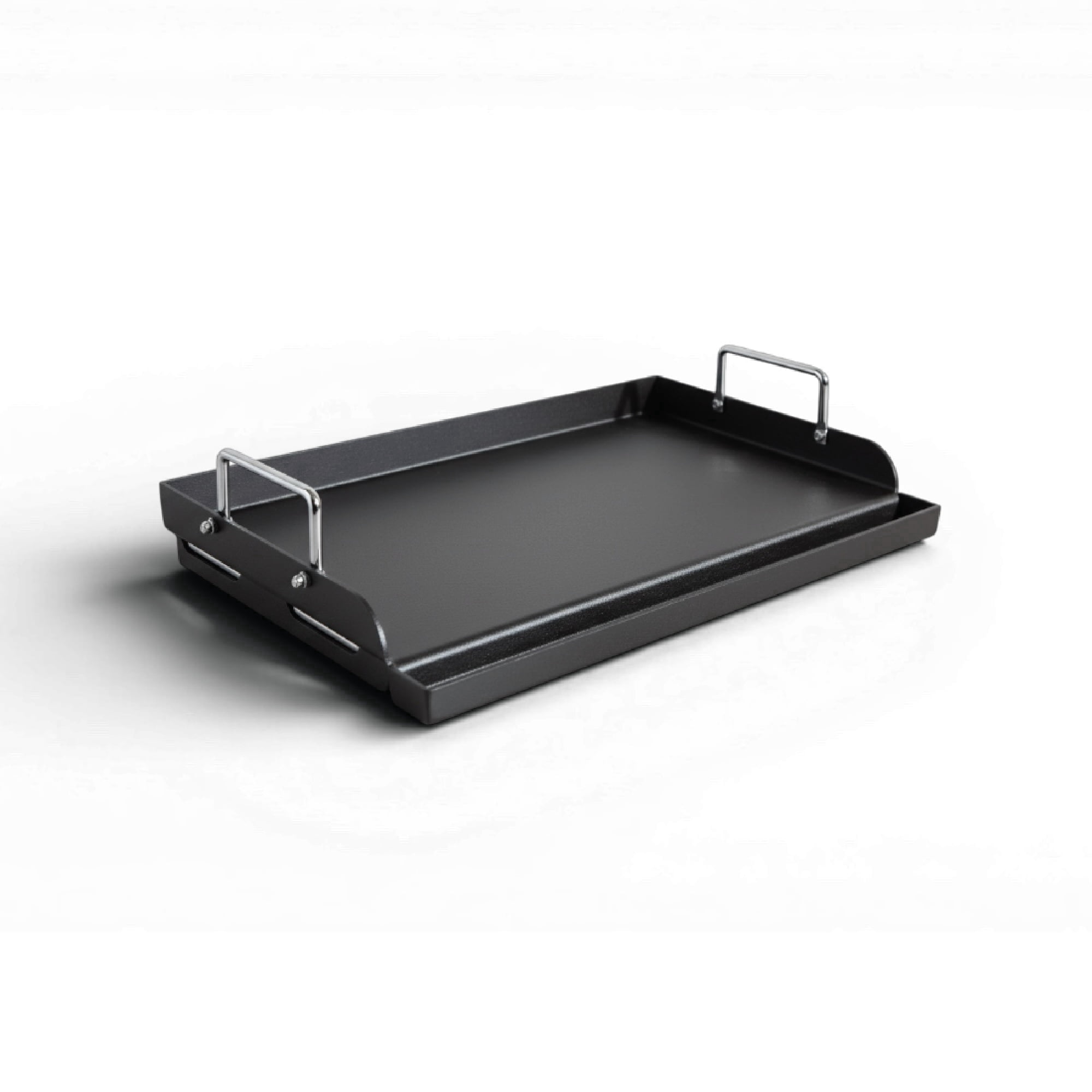 GasOne 17 Inch Pre-Seasoned Non Stick Griddle – Multipurpose Propane Griddle Grill for Steaks, Burgers – Oil Catcher Flat Top Grill with Reinforced Bars and Air Vents – Even Heat Distribution