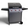 thumbnail image 1 of GasOne 3-Burner Stainless Steel Propane Cabinet Grill with Wheels, 1 of 7