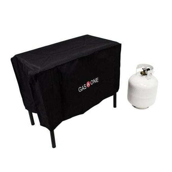 GasOne 50450 33'' Grill Cover with Weather and Dust Resistant Fabric
