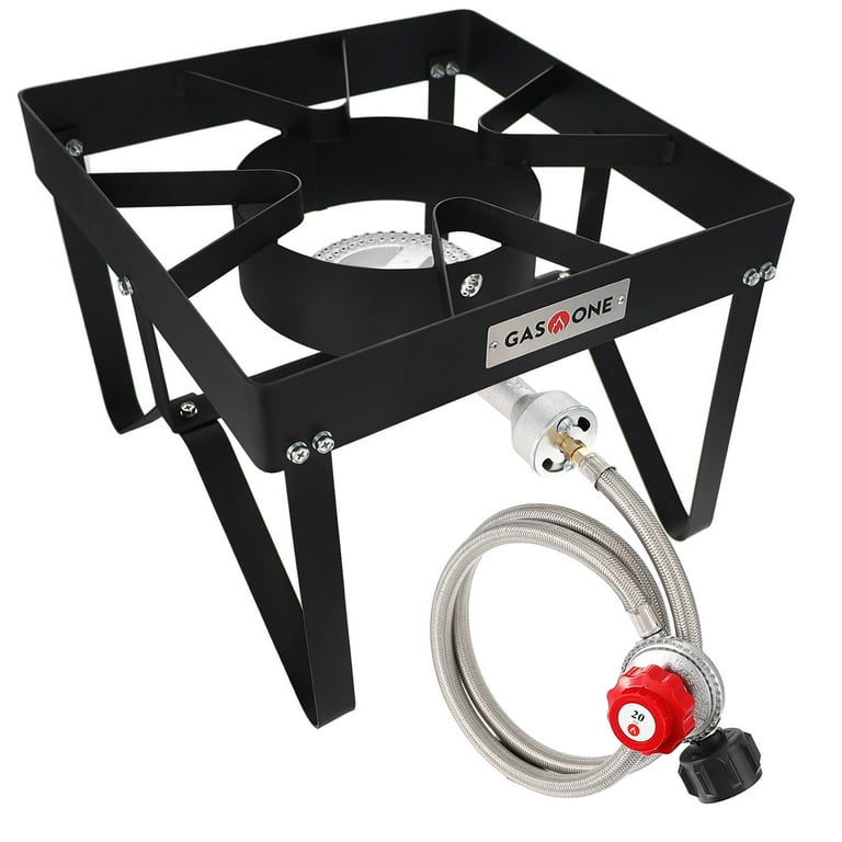 Single Burner Propane Stove - Camping Emergency Cooking Supplies