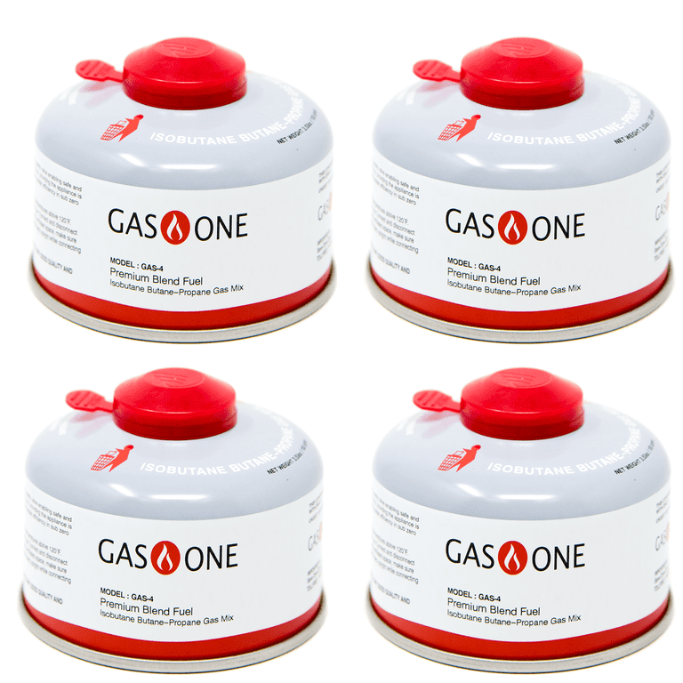 Camp stove fuel canister top