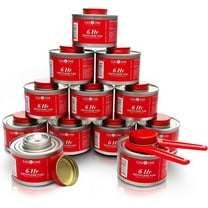 GasOne Diethylene 6 Hour Wick Liquid Gel Fuel (12 Pack)