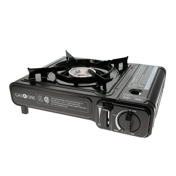 GasOne GS-3000 1-Burner Butane Portable Gas Stove with Carrying Case