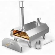 GasOne Pizza Oven Outdoor   12-inch Wood Pellet Portable Pizza Oven   Pizza Maker Oven for Party