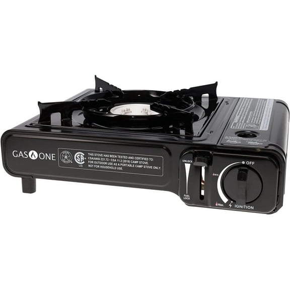 GasOne Portable 1 Burner Butane Camping Stove