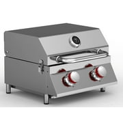 GasOne Portable Propane Grill 16-inch Stainless Steel Tabletop Grill Tabletop Gas Grill