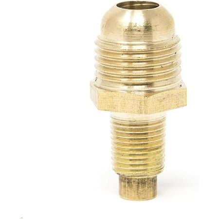 GasOne Propane Brass Orifice Connector 3/8" Flare x 1/8" Mnpt or Male Pipe by GasOne