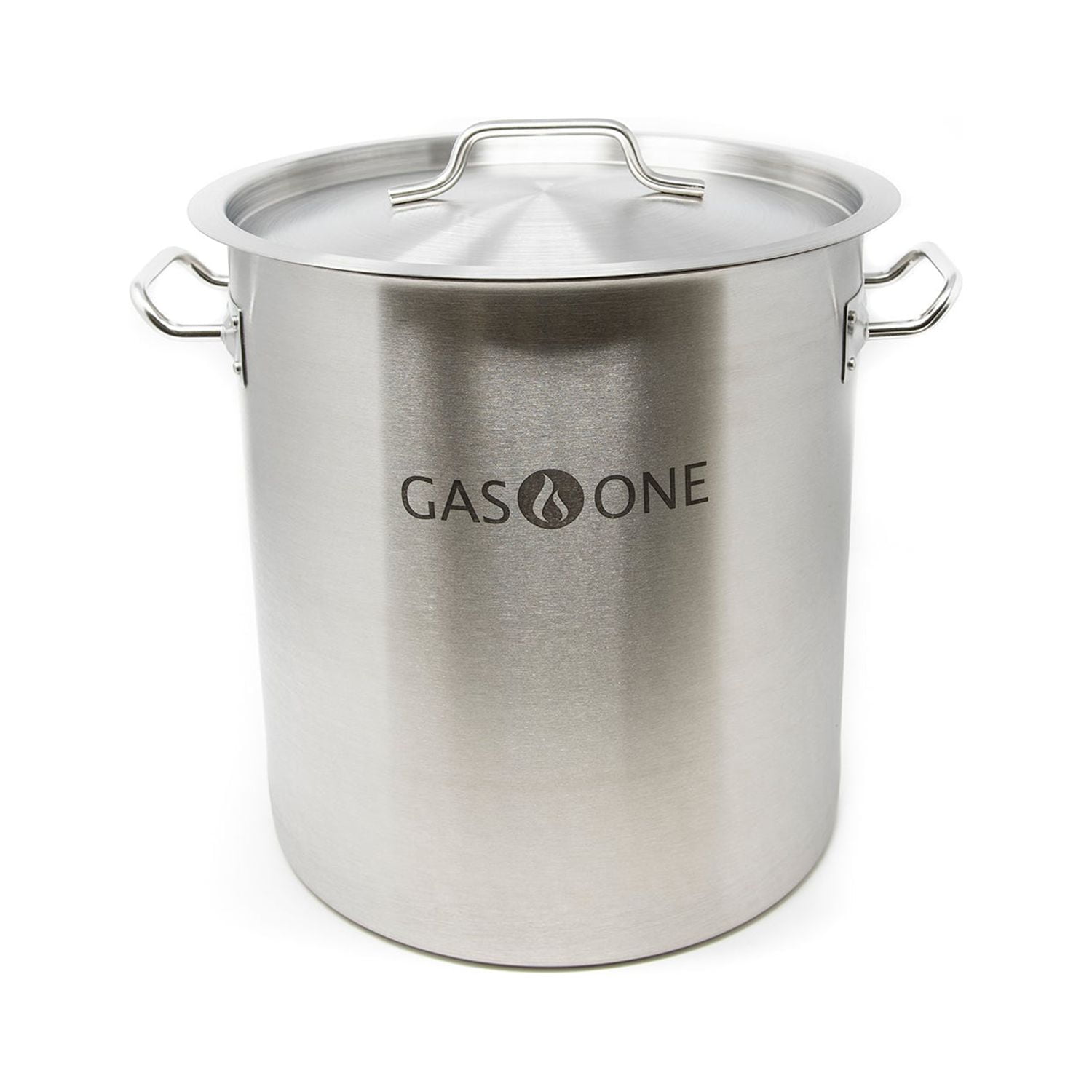 GasOne Stainless Steel Stockpot 20qt Stock Pot with Lid and Capsule