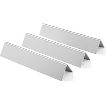 GasSaf 15.3inch Stainless Steel Flavorizer Bar Replacement for Weber 7635, Spirit 200 Series,3-Pcs