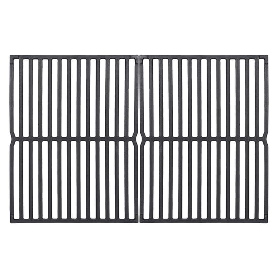 Uscover 15" Grill Grate Replacement for Weber 7522,2Pcs Cast Iron Grill Grid Grate Replace