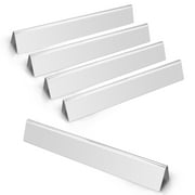 GasSaf 17.5'' Flavorize Bar Replacement for Weber 7620, Genesis 310 320 330,300 Series(304 Stainless Steel 5 Pcs)