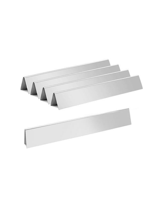 GasSaf 21.5" Flavorizer Bars Replacement for Weber 7534,Genesis Silver A,Spirit 200 Series,Spirit E/S 210,Spirit 500 with Side Control,5-Pack Durable Stainless Steel Flavor Bars