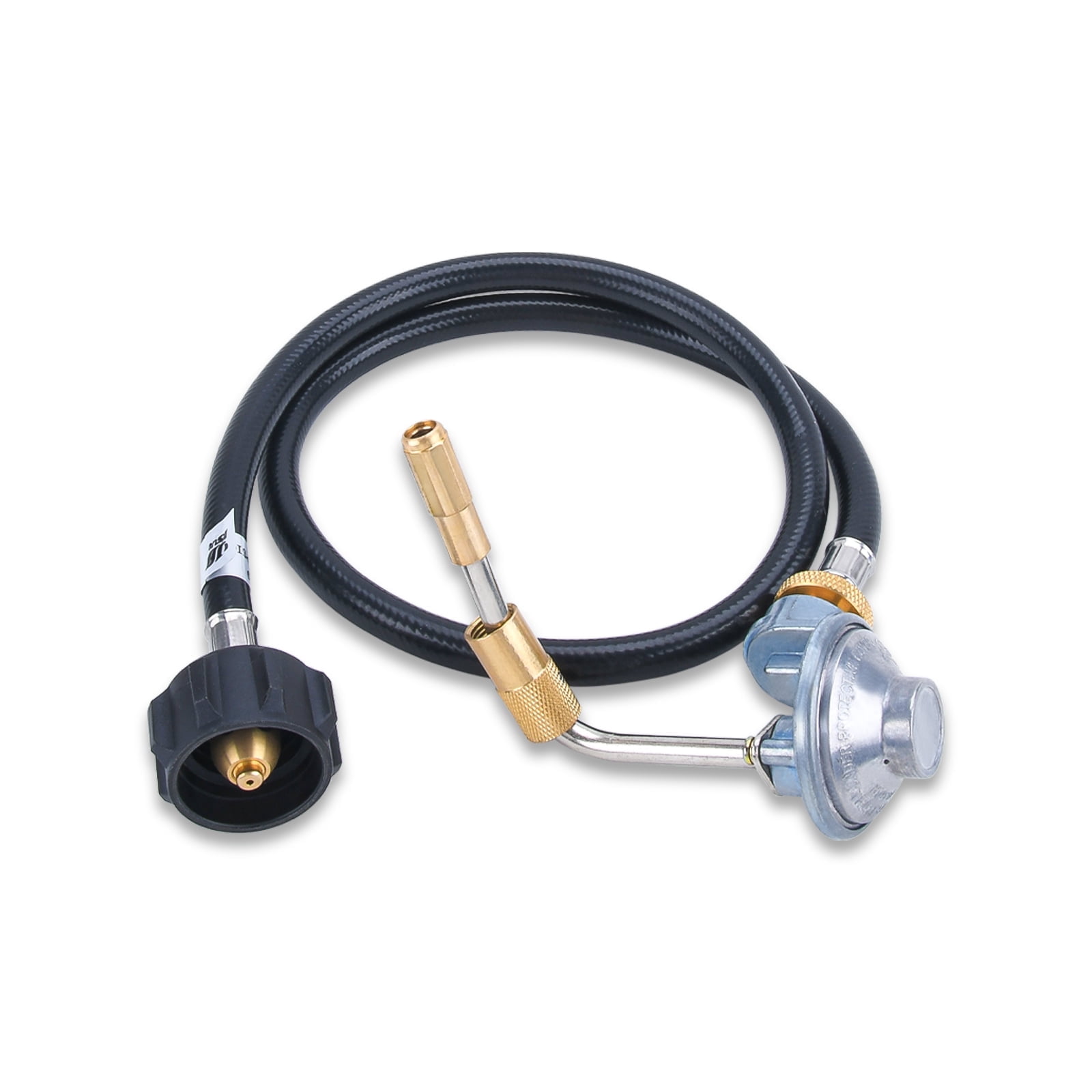 Uscover 3 FT Propane Griddle Adapter Hose with Regulator fit for Blackstone 17", 22" Tabletop Griddles,Pit Boss 2 Burner Tabletop Gas Griddles