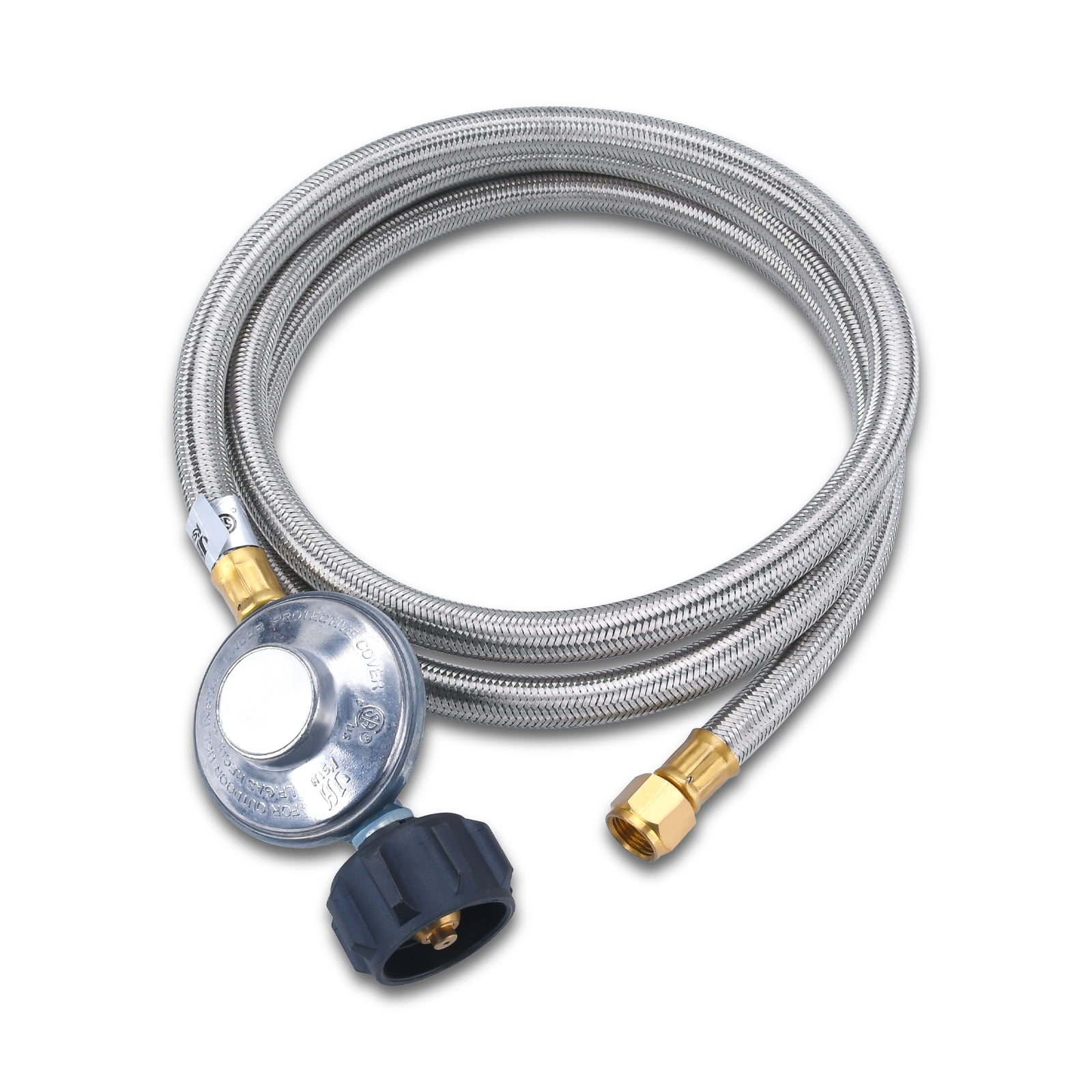 GasSaf 6Ft Propane Regulator and Hose, Fit for Gas Grill, Blackstone 28