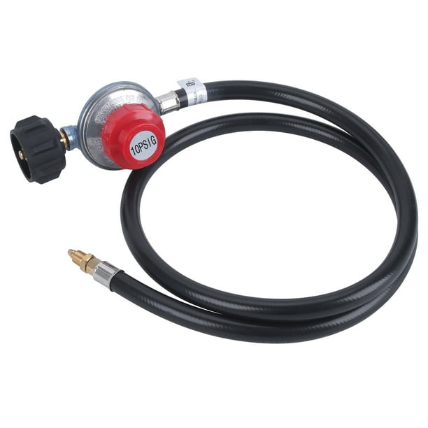 GasSaf High Pressure Propane Regulator Adjustable 010PSI Connector 4FT LPG Hose for Turkey