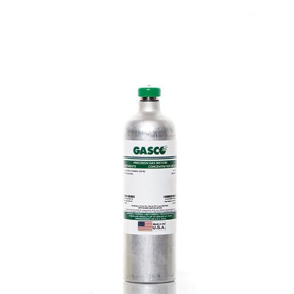 Gasco 34L1611 Precision Calibration Gas 1 Oxygen balance Nitrogen 34 Liter